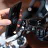 Винтовое поворотное крепление на руль мотоцикла SP Connect Clutch Mount Pro хром - фото № 5