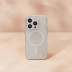 Чехол Uniq Coehl Lumino с MagSafe для iPhone 14 Pro Max сверкающее серебро (Sparkling Silver)