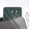 Чехол Gurdini Magnet Smart для iPad Pro 11" (2020) тёмно-зелёный - фото № 6