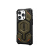Чехол UAG Monarch Pro Kevlar с MagSafe для iPhone 15 Pro Max зеленый кевлар (Kevlar Element Green) - фото № 2