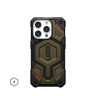 Чехол UAG Monarch Pro Kevlar с MagSafe для iPhone 15 Pro Max зеленый кевлар (Kevlar Element Green) - фото № 7