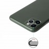 Чехол Memumi ультра тонкий 0.3 мм для iPhone 11 Pro Max зеленый - фото № 3