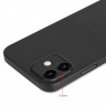 Чехол Memumi ультра тонкий 0.3 мм для iPhone 12 чёрный - фото № 3