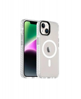 Чехол Gurdini Nano с MagSafe для iPhone 15 белый