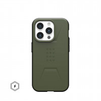 Чехол UAG Civilian с MagSafe для iPhone 15 Pro оливковый (Olive Drab)