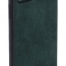 Чехол Gurdini Premium Alcantara для iPhone 11 Pro тёмно-зеленый - фото № 2
