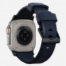 Ремешок Nomad Rugged Band для Apple Watch 49/45/44/42 мм синий/черный (Atlantic Blue/Black) - фото № 2