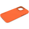 Чехол Decoded AntiMicrobial Silicone с MagSafe для iPhone 15 Pro оранжевый (Apricot) - фото № 6