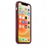 Силиконовый чехол S-Case Silicone Case для iPhone 12 / 12 Pro бордовый (Plum) - фото № 2