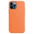 Силиконовый чехол S-Case Silicone Case для iPhone 12 / 12 Pro оранжевый (Kumquat)