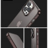 Чехол Gurdini Alba Series Protective для iPhone 13 Pro Max тонированный - фото № 2