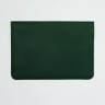 Кожаный чехол DOST Leather Co. для MacBook Pro 13" (2016-2020) / MacBook Air 13" (2018-2020) зелёный - фото № 2