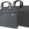 Сумка для ноутбука WiWU Gent Business Handbag 17.3" темно-серая (Dark Grey) - фото № 4