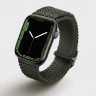 Ремешок Uniq Aspen для Apple Watch 40/41 мм зеленый