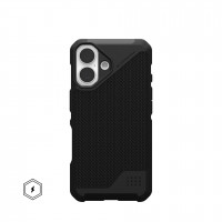 Чехол UAG Metropolis LT с MagSafe для iPhone 16 черный (Kevlar Black)