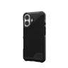 Чехол UAG Metropolis LT с MagSafe для iPhone 16 черный (Kevlar Black) - фото № 3