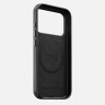 Кожаный чехол Nomad Traditional Horween Leather Case для iPhone 17 Pro черный (Black) - фото № 5