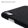 Чехол PITAKA MagEZ Case для iPhone Xr чёрный карбон - Twill (KI9001XR) - фото № 5