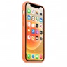 Силиконовый чехол Gurdini Silicone Case для iPhone 12 mini оранжевый (Kumquat) - фото № 2