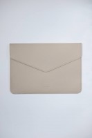 Кожаный чехол DOST Leather Co. для MacBook Pro 2016-2020/ MacBook Air 2018-2020 бежевый