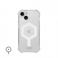 Чехол UAG Essential Armor с MagSafe для iPhone 14 / 13 прозрачный (Frosted Ice)