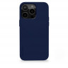 Чехол Decoded AntiMicrobial Silicone с MagSafe для iPhone 14 Pro синий (Navy Peony)