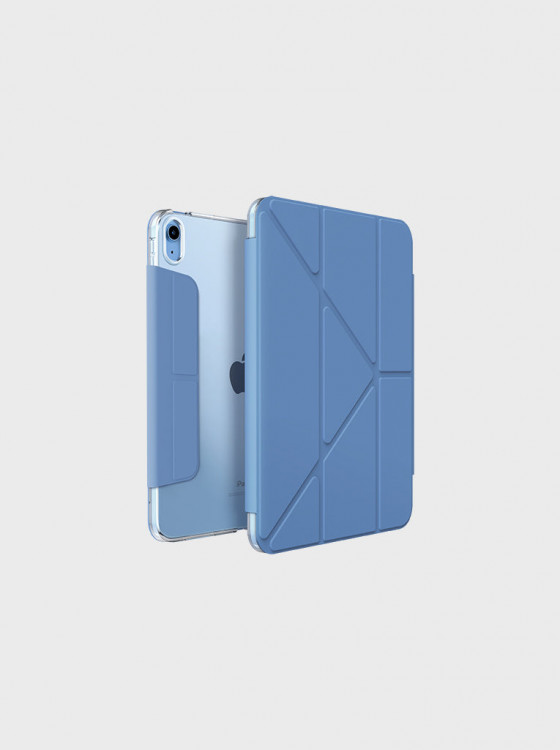 Чехол Uniq Camden для iPad 10.9" (2022) голубой