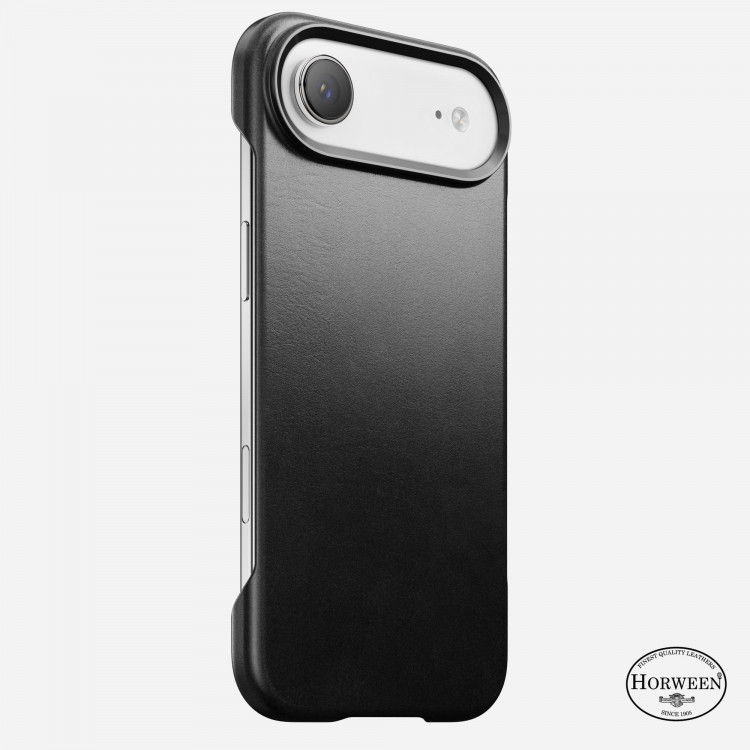 Кожаный чехол Nomad Traditional Horween Leather Case для iPhone Air черный (Black)