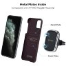 Чехол PITAKA MagEZ Case для iPhone 11 Pro Max бордовый карбон Twill (KI1103M) - фото № 3