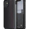 Чехол X-Doria Defense Lux Drop Tested 3M Leather для iPhone 11 чёрный