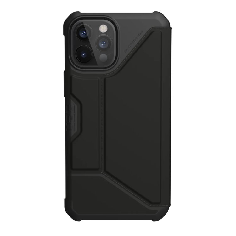 Чехол UAG Metropolis для iPhone 12 Pro Max чёрная ткань (Black)