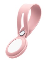 Силиконовый брелок-подвеска iNeez для AirTag розовый
