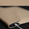 Чехол DOST Leather Co. для MacBook Pro 13" (2016-2022) / MacBook Air 13" (2018-2020) бежевый - фото № 3