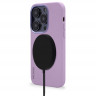 Чехол Decoded AntiMicrobial Silicone с MagSafe для iPhone 14 Pro лаванда (Lavender) - фото № 2