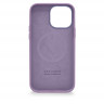 Чехол Decoded AntiMicrobial Silicone с MagSafe для iPhone 14 Pro лаванда (Lavender) - фото № 4