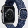 Ремешок Uniq Aspen для Apple Watch 40/41 мм синий - фото № 3