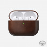 Кожаный чехол Nomad Modern Horween Leather Case для AirPods Pro 3 коричневый (Rustic Brown)