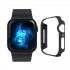 Чехол PITAKA Air Case для Apple Watch 4/5/6 поколения 40 мм чёрный карбон (KW1001A)