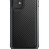 Чехол X-Doria Defense Lux Drop Tested 3M Carbon Fiber для iPhone 11 чёрный - фото № 4