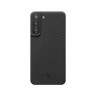 Чехол PITAKA MagEZ Case для Samsung Galaxy S22 (6.2") чёрный карбон Twill - KS2201