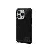 Чехол UAG Metropolis LT с MagSafe для iPhone 14 Pro кевлар (Kevlar Black) - фото № 2