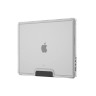Чехол UAG Lucent для MacBook Pro 16" (2021) прозрачный/черный (Ice/Black) - фото № 2