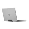 Чехол UAG Lucent для MacBook Pro 16" (2021) прозрачный/черный (Ice/Black) - фото № 5