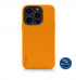 Чехол Decoded AntiMicrobial Silicone с MagSafe для iPhone 14 Pro оранжевый (Apricot)