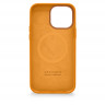 Чехол Decoded AntiMicrobial Silicone с MagSafe для iPhone 14 Pro оранжевый (Apricot) - фото № 4