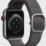 Ремешок Uniq Aspen для Apple Watch 40/41 мм серый - фото № 2