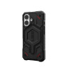 Чехол UAG Monarch Pro Kevlar с MagSafe для iPhone 16 черный кевлар (Kevlar Black) - фото № 3