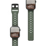 Силиконовый ремешок UAG Civilian Silicone Strap для Apple Watch 49/46/45/44 мм оливковый (Olive Drab)