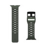 Силиконовый ремешок UAG Civilian Silicone Strap для Apple Watch 49/46/45/44 мм оливковый (Olive Drab) - фото № 6