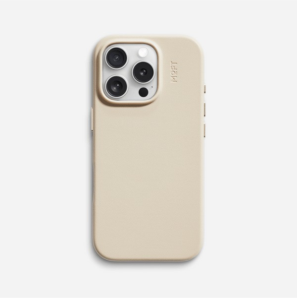 Чехол MOFT Snap Case MOVAS с MagSafe для iPhone 16 Pro бежевый